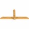 Ekena Millwork Eugene Rough Sawn Timber Gable Bracket, Western Red Cedar, 84"W x 38"H x 4"D x 6"F, 11/12 Pitch GBW084X38X0406EUG00RWR - alternate 2